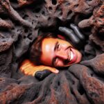 découverte coulée de lave découverte tunnel de lave réunion